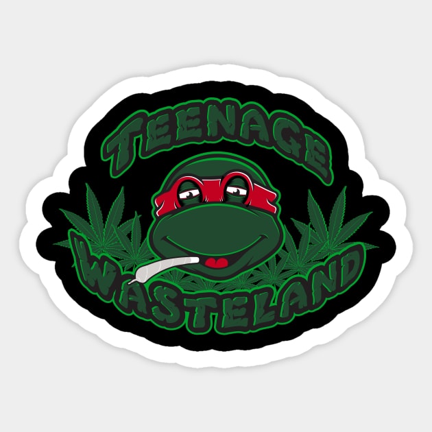 Teenage Wasteland Sticker by manospd